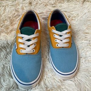 Multi color Classic Vans.